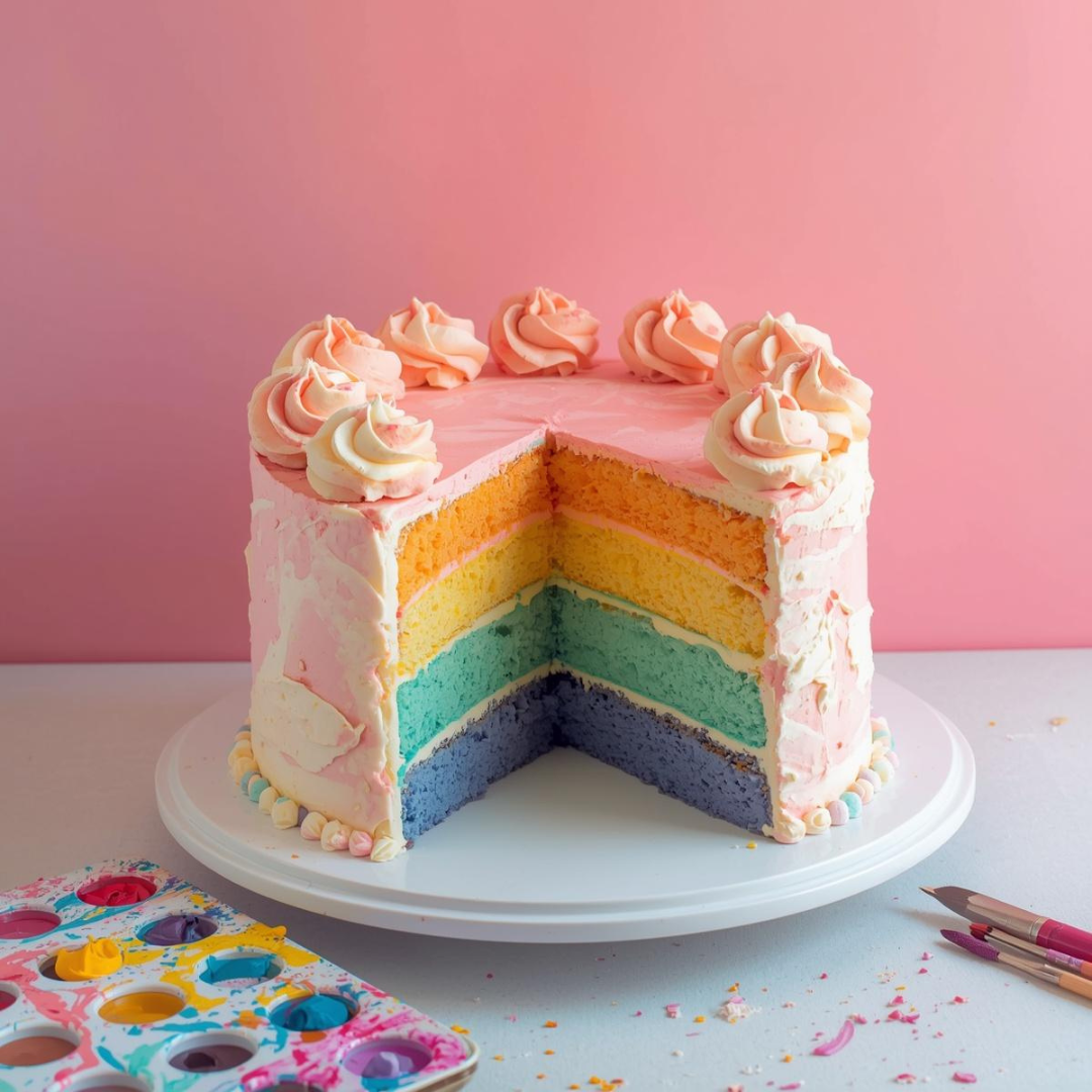 NOUVELLE FORMULE - Nos P'tits Ateliers - Cake à peindre