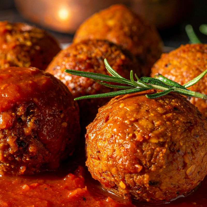 Boulettes de viandes & sauce tomate primeur
