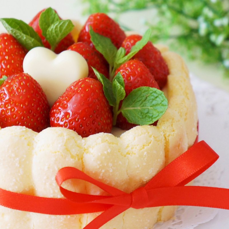 Ma petite charlotte aux fraises