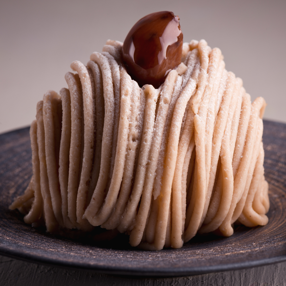 Mon P’tit Mont-Blanc : Meringue croustillante, chantilly vanillée et crème de marrons